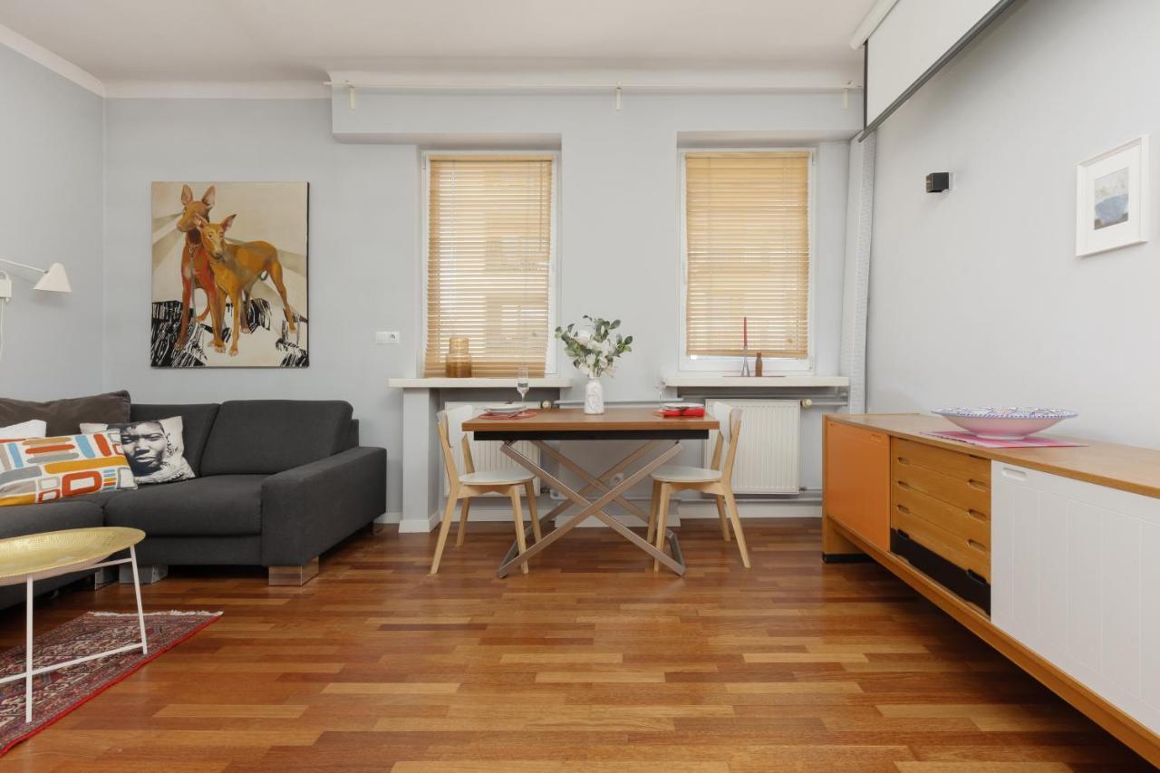 Comfy Warsaw City Centre Apartment By Noclegi Renters Exteriör bild