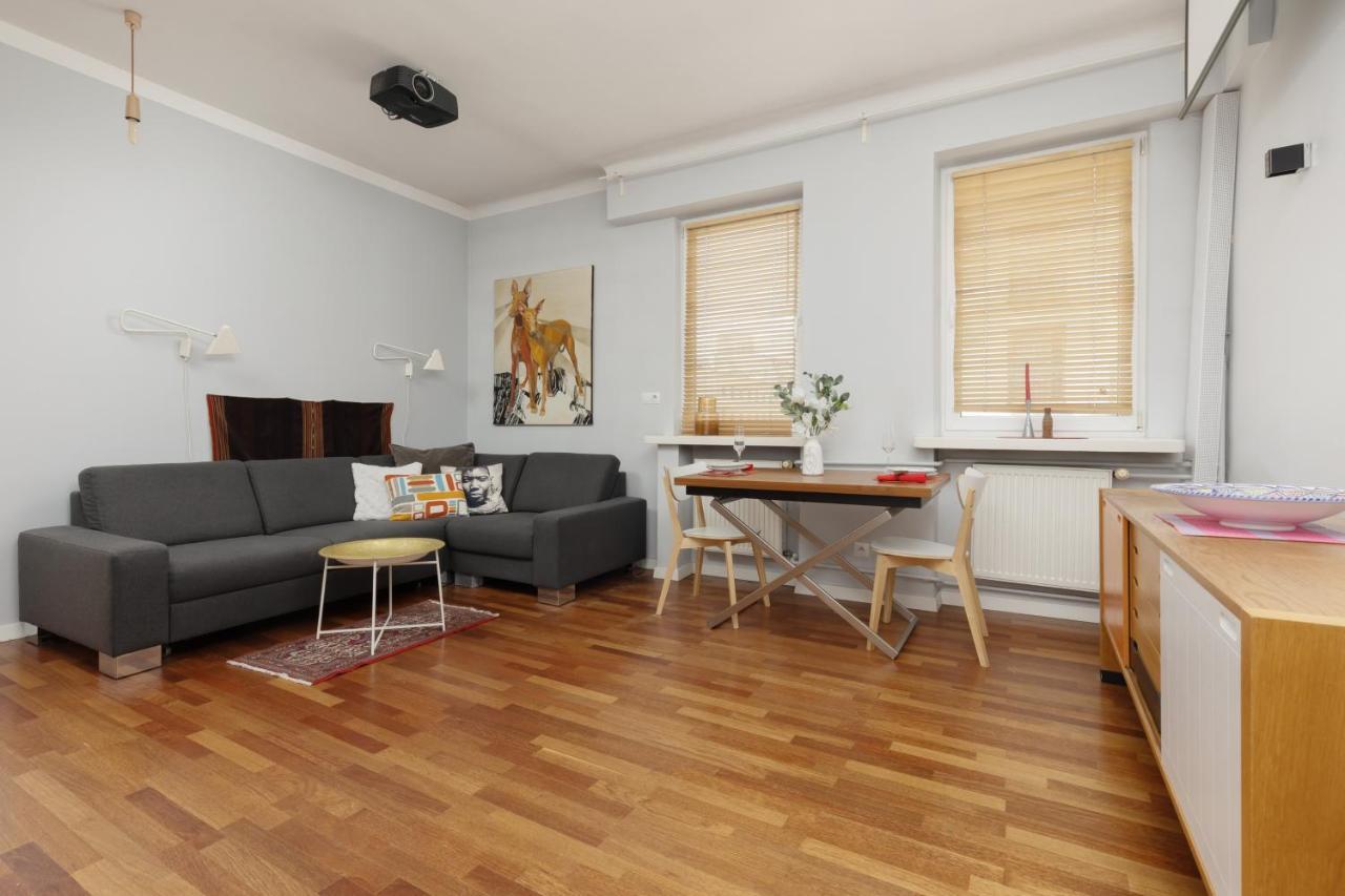 Comfy Warsaw City Centre Apartment By Noclegi Renters Exteriör bild