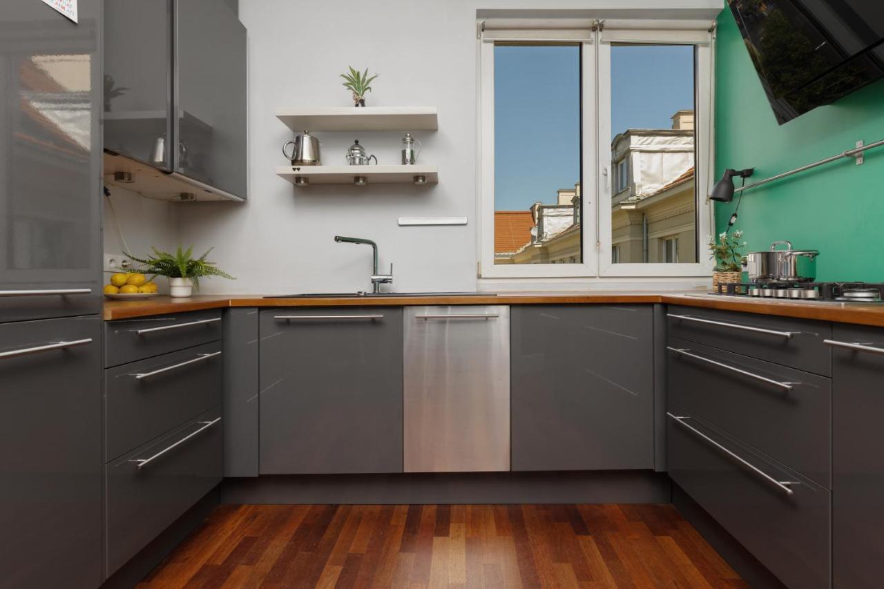 Comfy Warsaw City Centre Apartment By Noclegi Renters Exteriör bild