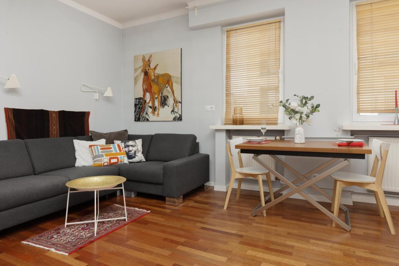 Comfy Warsaw City Centre Apartment By Noclegi Renters Exteriör bild